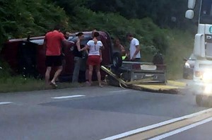Accident sur la RCEA à la hauteur de Ciry-le-Noble…