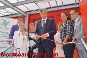 Le Président du Conseil départemental au Collège Saint Exupéry à Montceau…