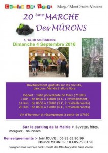 20ème marche des Mûrons