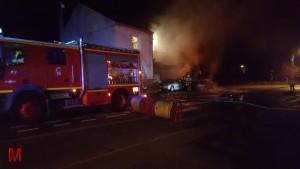 Cette nuit rue de Lucy : l&rsquo;accident de la circulation a bien failli…