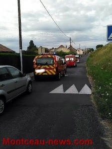 Malaise rue des Rompois à Montceau (Faits divers)