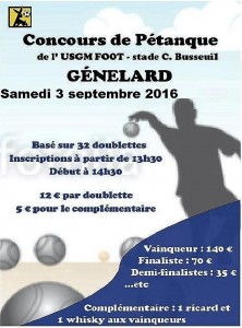 USGM : foot de Génelard (Sortir)