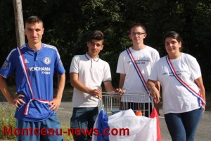 Les conscrits de Pouilloux en pleine forme
