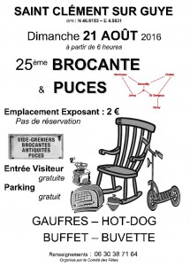 Comité des fêtes de Saint Clément sur Guye (Sortir)