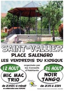 Les vendredis du kiosque (Saint-Vallier)