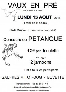 Comité des fêtes de Vaux-enPré (Sortir)