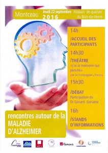 Rencontres autour de la maladie d’Alzheimer (Montceau-les-Mines)