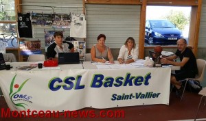 Du côté du CSL Basket (Saint Vallier)