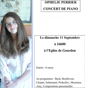 En l&rsquo;église de Gourdon le dimanche 11 septembre (Sortir)