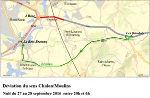 Route Centre Europe Atlantique : mise à 2*2 voies de la RN80 (Saône-et-Loire)