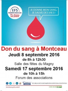Amicale du don du sang de Montceau