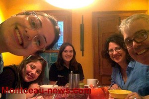 Sarah aux Etats-Unis et Grace en France..