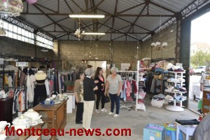 Enfin… inauguration magasin provisoire Emmaüs (Montceau)