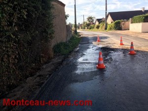Faits divers – importante fuite à Saint-Vallier…