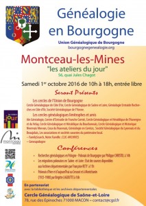 Salon Régional de Généalogie à Montceau