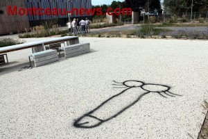 Graffiti d’un goût douteux (Saint-Vallier)