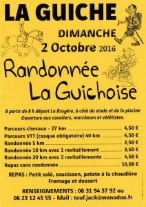Randonnée “La guichoise” (La Guiche)