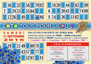 Rappel – Association “Tous pour Lilou” (Solidarité)