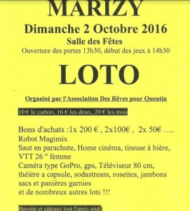 Association « Des Rêves pour Quentin »