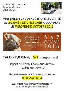Sommet de l&rsquo;élevage à Cournon (Agriculture)
