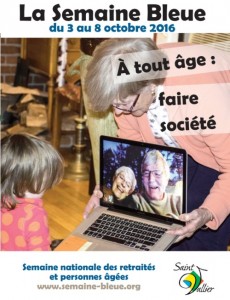 RAPPEL : La semaine bleue à Saint-Vallier