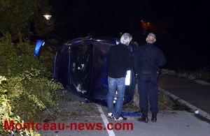 Cette nuit de vendredi à samedi à Montceau….