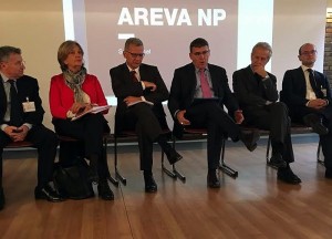 Visite de Messieurs JB. LEVY (PDG EDF) et B. FONTANA (CEO AREVA NP) sur les sites de Saône et Loire (Social)