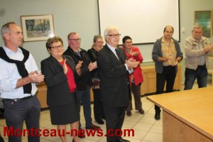 La municipalité de Saint-Vallier honore Passion BF Bourgogne