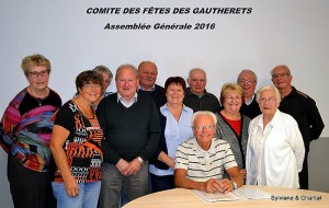 Assemblée Générale du comité des fêtes des Gautherets (Saint-Vallier)