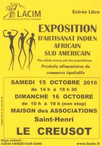 Exposition d’artisanat Indien, Africain, Sud Americain