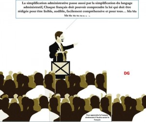 On va avoir un choc… l’administration va être simplifiée
