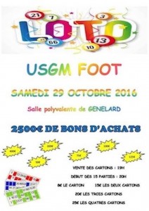 USGM : foot de Génelard (Sortir)
