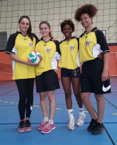 Première journée départementale UNSS de volley ball