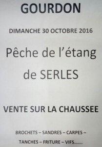 Pêche de l’étang de Serles (Gourdon)