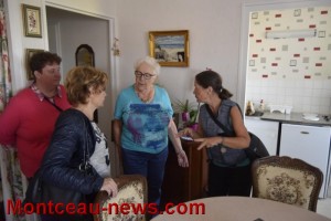 Semaine bleue : visite du Foyer des peupliers par des collégiens