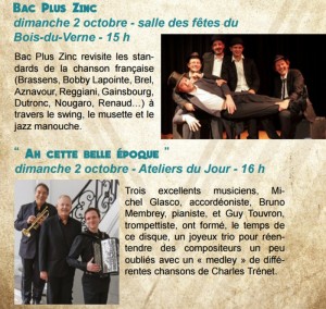 RAPPEL : 1er au 9 octobre 2016 – Festival “Tango, Swing et bretelles” à Montceau