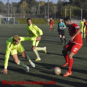 Football (DH) : Montceau B – Avallon : 0 – 1