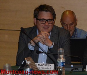 1er vice-président : Hervé Mazurek de Blanzy…