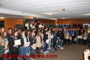 Pour la première fois au collège Copernic à Saint-Vallier