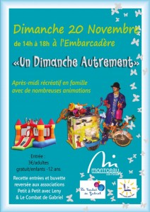 «Un Dimanche Autrement» à l’Embarcadère