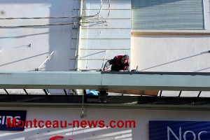 Commerce – Travaux aux Galeries rue Carnot à Montceau-les-Mines