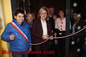 Inauguration de la maison de la parentalité (Montceau-les-Mines)