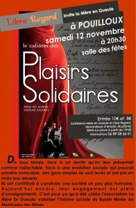 Cabaret des plaisirs solidaires à Pouilloux