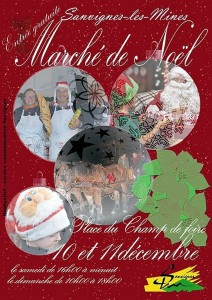 Marché de Noël du comité des fêtes de Sanvignes (Sortir)