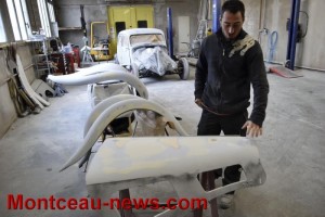 Relooking extrême pour Titine : Eric Skrzycsak et ses Don Quichottes chez carrosserie Peinture Classique