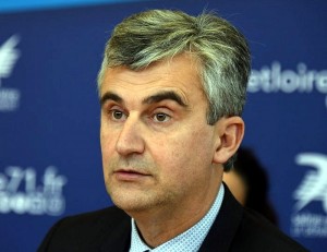 André Accary, président du Conseil départemental
