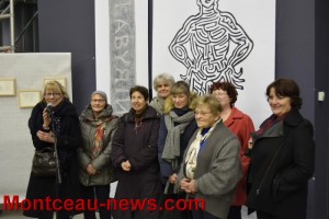 Vernissage exposition « Labyrinthe » grande halle des ADJ (Montceau-les-Mines)