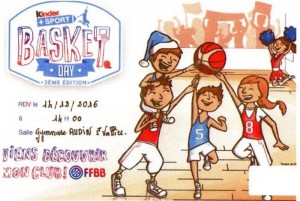 CSL Saint Vallier Basket (Évènement) : Journée « Kinder + Sport Basket Day » ce mercredi dès 14h