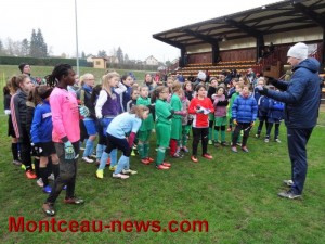 Rassemblement Foot Féminin (Digoin) : De U6 à U12, les jeunes joueuses ont répondu présentes dans le froid