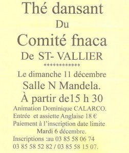 Comité FNACA de Saint-Vallier (Sortir)